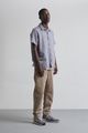 Camisa MC Texture Waffle Grafite -2-